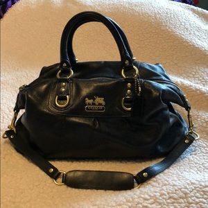 Sold Authentic Coach leather handbag